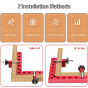 90 Degree Positioning Squares Right Angle Clamp Woodworking Carpenter Tool – view 4