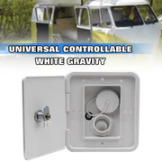 RV Gravity Water Inlet Hatch White Caravan Accessories Parts – view 4