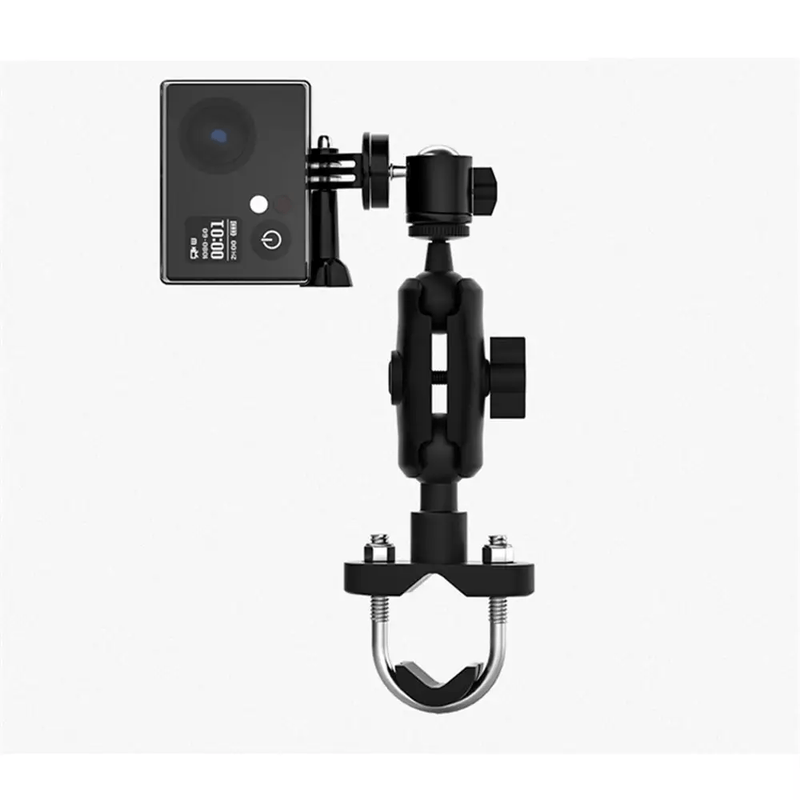 Motorcycle Action Camera GoPro Holder Mount For Handlebars – view 2