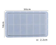 Rectangular Serving Board Coaster Tray Moulds - 01 – view 2