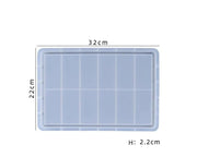 Rectangular Serving Board Coaster Tray Moulds - 01 – view 3