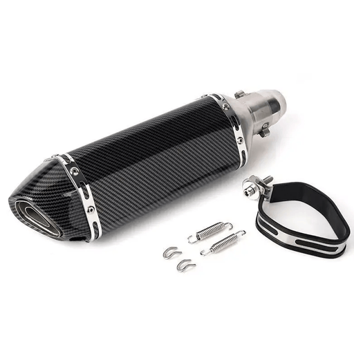 salelink.co.nz Unbranded Motorcycle Exhaust Pipe Muffler Motorcycle Exhaust Pipe Muffler | Action Outdoors NZ