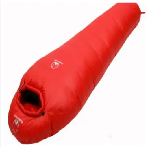 Goose Down Warm Sleeping Bag - Lightweight Insulated Camping Bag | Single – view 2
