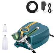 salelink.co.nz Unbranded Airbrush Set with Compressor Set Airbrush Set with Compressor Set | Action Outdoors NZ