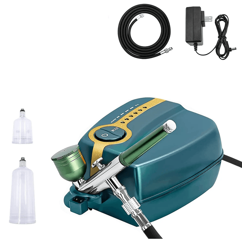 salelink.co.nz Unbranded Airbrush Set with Compressor Set Airbrush Set with Compressor Set | Action Outdoors NZ