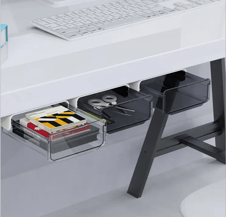 salelink.co.nz Unbranded Under Desk Drawer Organizer Self-adhesive Under Desk Drawer Organizer Self Adhesive