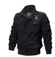 Tactical Flight Army Jacket - Military Bomber Jacket with Cotton Construction | Plus Size Available – view 32
