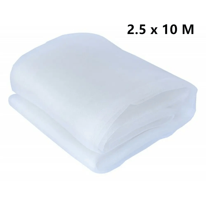 salelink.co.nz Unbranded 2.5 x 10M Crop Mesh Net 2.5x10M White Crop Mesh Net For Insects Birds