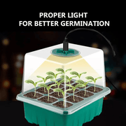 Heightened Seedling Tray Kit with Light – view 3