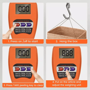 Crane Scale Weighing Digital Industrial Hanging Scale 200Kg – view 7