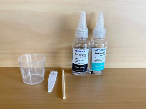 Resin Art NZ Epoxy Resin Rod Binding Epoxy Resin - Repair Fishing Guides Rod Binding Epoxy Resin - Repair Fishing Guides - NZ