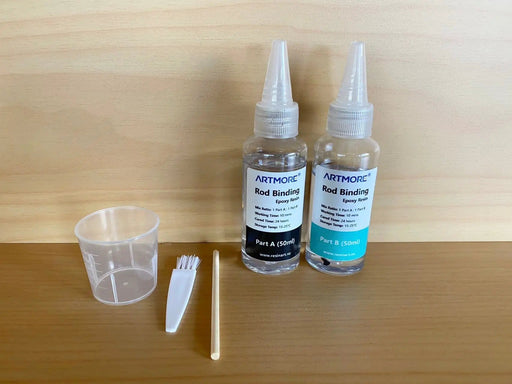 Resin Art NZ Epoxy Resin Rod Binding Epoxy Resin - Repair Fishing Guides Rod Binding Epoxy Resin - Repair Fishing Guides - NZ
