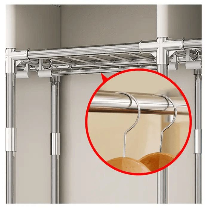 salelink.co.nz Unbranded Clothes Wardrobe Organiser (LM1248) Clothes Wardrobe Organiser (LM1248) | Action Outdoors NZ
