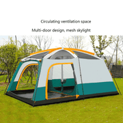 Camping Tent For 5-8Persons 310x220x190cm Green – view 4