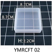 Cube Resin Mould Cube Silicone Moulds Resin Casting Moulds for DIY Craft Making – view 3