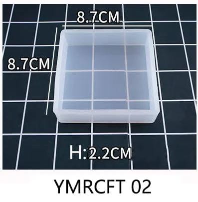 Cube Resin Mould Cube Silicone Moulds Resin Casting Moulds for DIY Craft Making – view 3