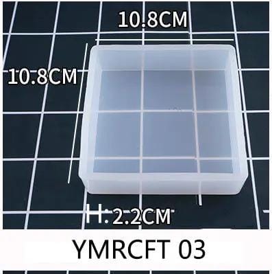Cube Resin Mould Cube Silicone Moulds Resin Casting Moulds for DIY Craft Making – view 4