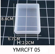 Cube Resin Mould Cube Silicone Moulds Resin Casting Moulds for DIY Craft Making – view 6