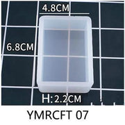 Cube Resin Mould Cube Silicone Moulds Resin Casting Moulds for DIY Craft Making – view 8