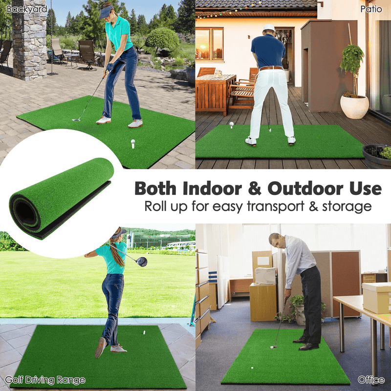 salelink.co.nz Unbranded 1x1.5M Golf Practice Mat Golf Practice Mat One And A Half Meter Synthetic Turf