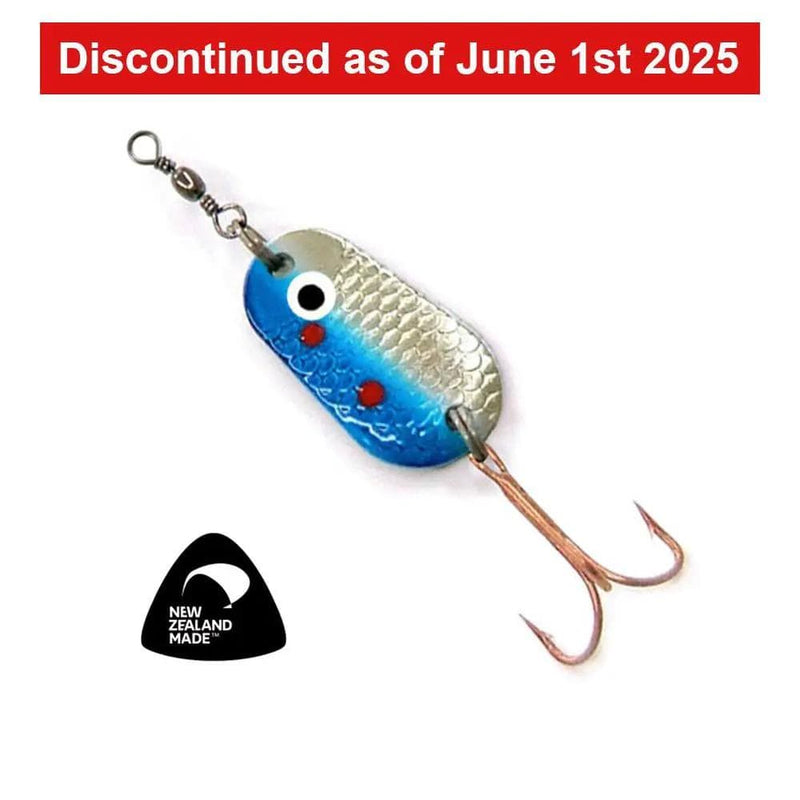 Kilwell Kilwell NZ Zed Spinner 7g Treble Hook Lure - 10pk Kilwell NZ Zed Spinner 7g Treble Hook Lure - 10pk