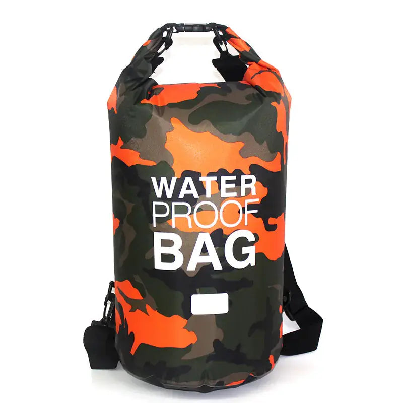 Camouflage PVC Waterproof Dry Bag - Outdoor Waterproof Storage for Camping & Water Sports – view 1