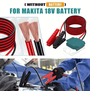 salelink.co.nz Unbranded 18V Makita 8AWG Jump Starter Cable 1.8m Makita 18V Jump Starter Cable 8AWG 1.8m Cord