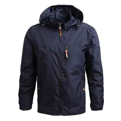 Men's Waterproof Sports Jacket — Power Bank Pocket & Cable Port | Spring & Autumn Outdoor – view 2