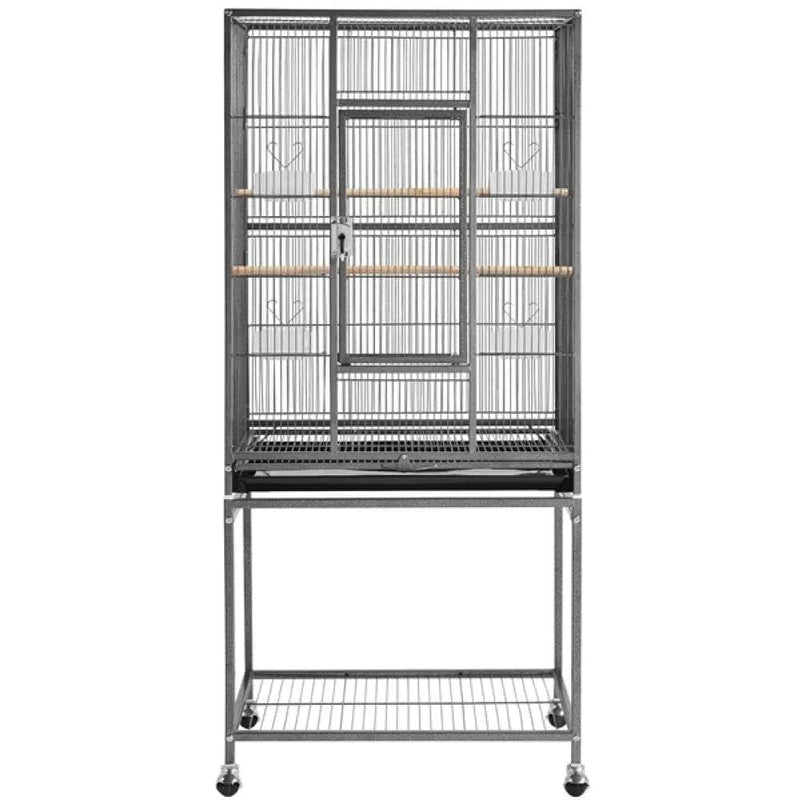 Yaheetech 53.5″H Mobile Large Parrot Cage w/ Stand Bird Cage 53.5″H Mobile Large Parrot Cage w/ Stand Bird Cage