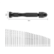salelink.co.nz Unbranded 49Pcs Mini hand drill Vise Hand Bits 49Pcs Mini hand drill Vise Hand Bits | Action Outdoors NZ