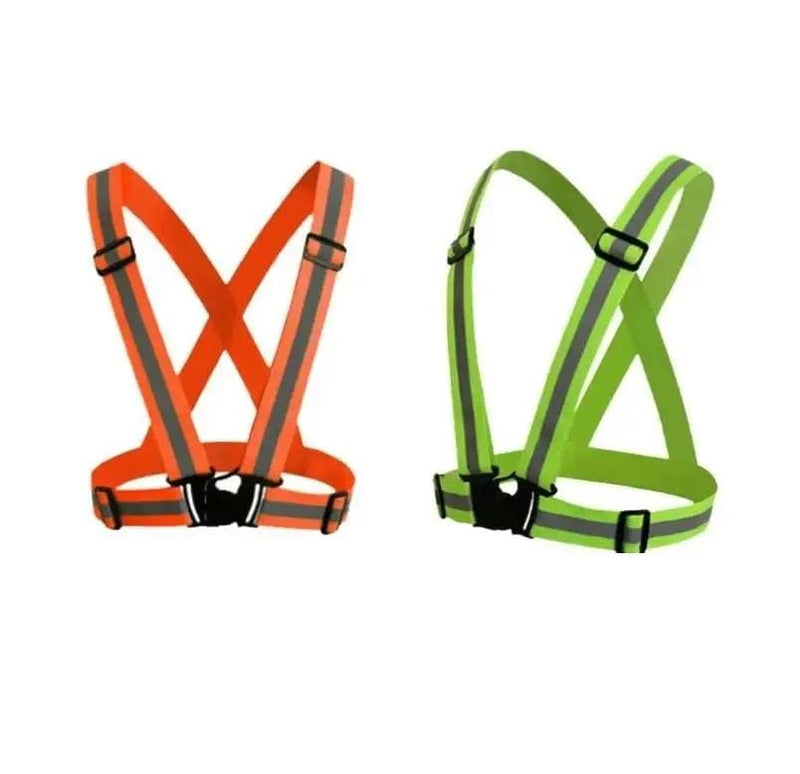 High Visibility Day And Night Adjustable Elastic Strip Safety Gear – view 1