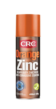 CRC Coloured Zinc CRC Orange Zinc 400ml - 2101 Rust Inhibiting Coating CRC Orange Zinc 400ml