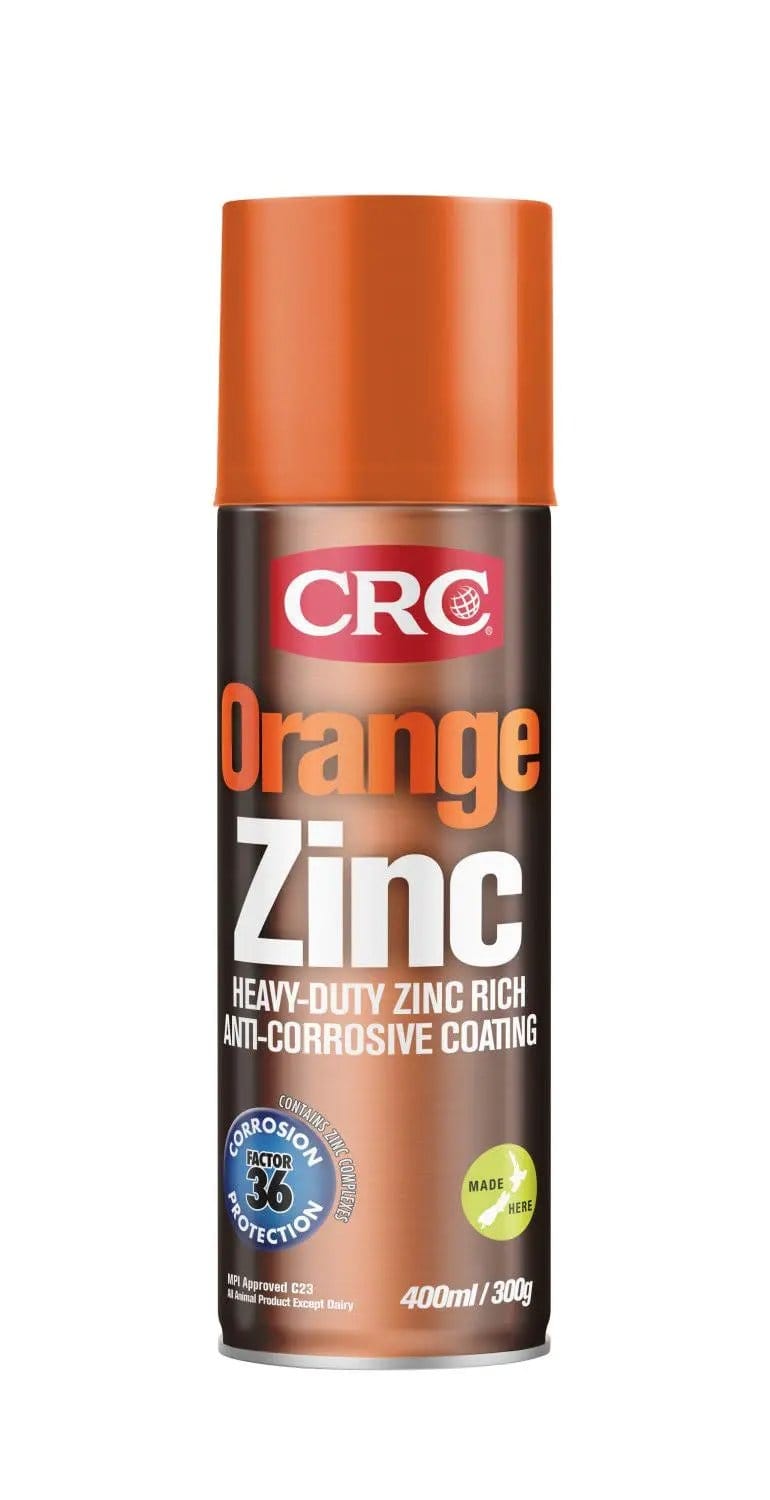 CRC Coloured Zinc CRC Orange Zinc 400ml - 2101 Rust Inhibiting Coating CRC Orange Zinc 400ml