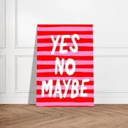 Blank Wall Print Shop Print Material Yes No Maybe Yes No Maybe
