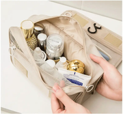 ECOTREK Travel Accessories Ecotrek Dustproof Hanging Toiletry Bag with Waterproof Compartments ZH6013 Ecotrek Dustproof Hanging Toiletry Bag with Waterproof Compartments ZH6013