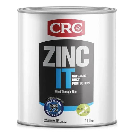Wholesale CRC Zinc It 1L - Quick-Drying, Tough Coating (Pack of 2)