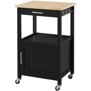 Yaheetech Rolling Kitchen Cart Kitchen Trolley  for Dining Room Rolling Kitchen Cart Kitchen Trolley  for Dining Room