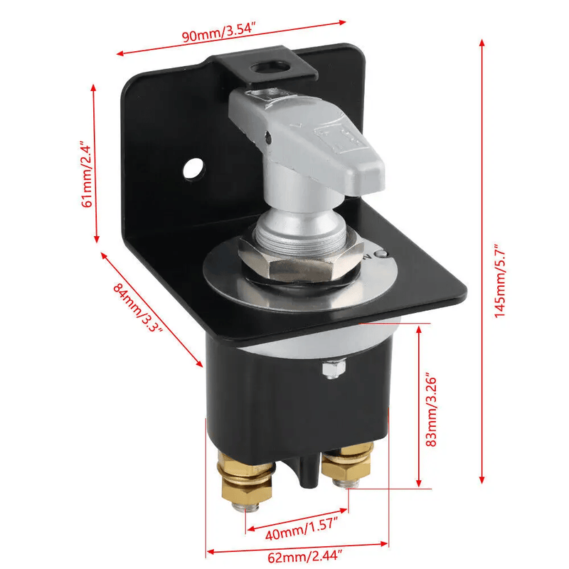 Disconnect Battery Isolator Cut Off Kill Switch Key For Car Marine Boat – view 4