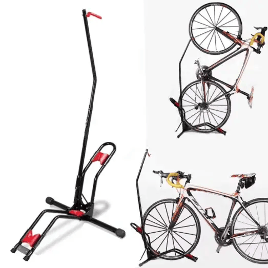 Vertical & Horizontal Bicycle Bike Floor Rack Stand Bicycle Stand – view 1