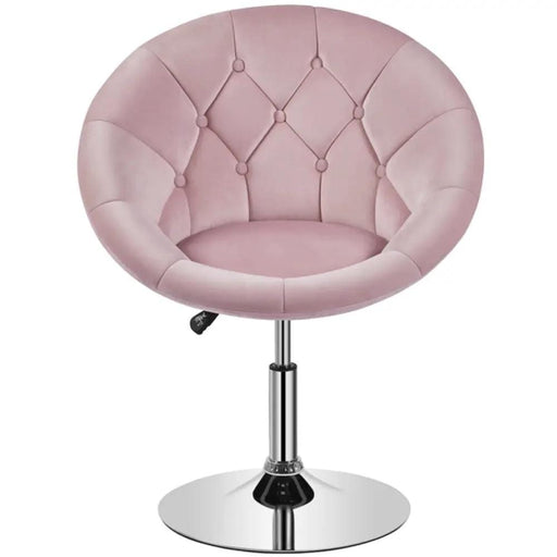 Yaheetech Makeup Vanity Chair Tufted Style Barrel Chair Makeup Vanity Chair Tufted Style Barrel Chair