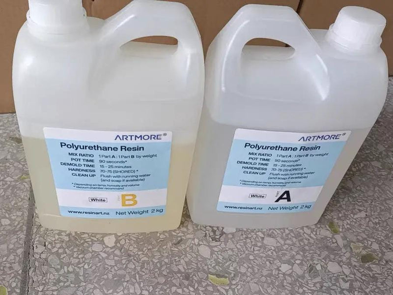 Resin Art NZ POLYURETHANE RESIN Polyurethane Resin - White Polyurethane Resin - White | NZ