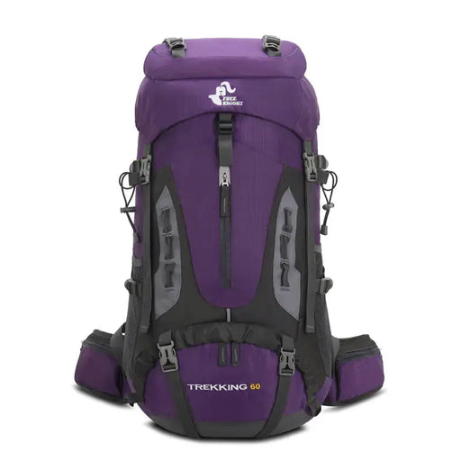 60L Hiking Backpack with Rain Cover for Outdoor Use – view 2