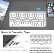 Wireless Bluetooth Keyboard for iOS Windows Android (TT598(1)) – view 3