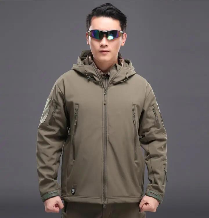 Men's Tactical Softshell Jacket — Waterproof Windproof Fleece Lined | Outdoor & Hiking – view 19
