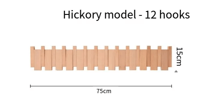 Action Outdoors Limited Simplicity Piano Key Wall Coat Rack Three Hook Wood Decor Simplicity Piano Key Wall Coat Rack Three Hooks