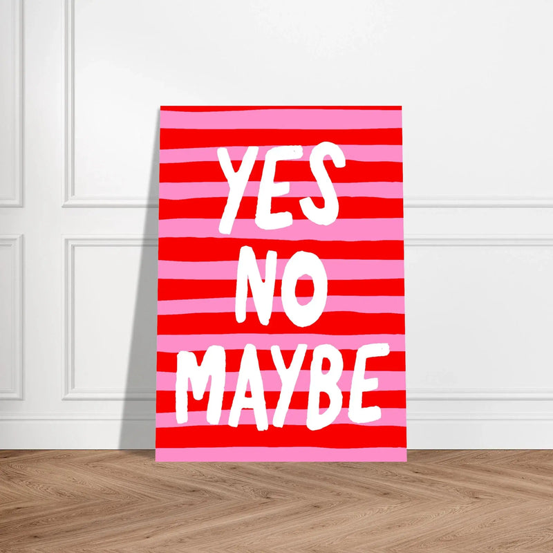 Blank Wall Print Shop Print Material Yes No Maybe Yes No Maybe