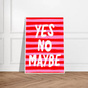 Blank Wall Print Shop Print Material Yes No Maybe Yes No Maybe