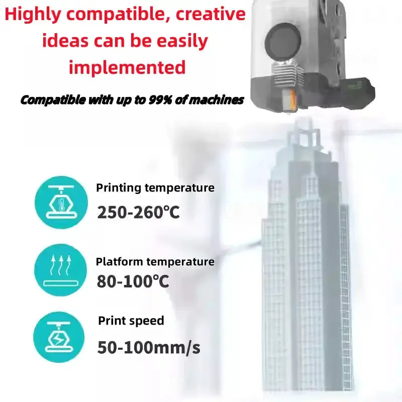 ABS 3D Printer Filament 1.75mm (1kg) (available in different colours) – view 6