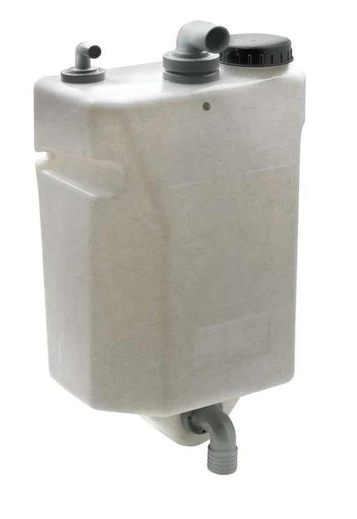 Absolute Marine 80 Litre Waste Water Holding Tank, Seamless Odour-Tight, Space-Saving Bulkhead Mount For Boats And RVs