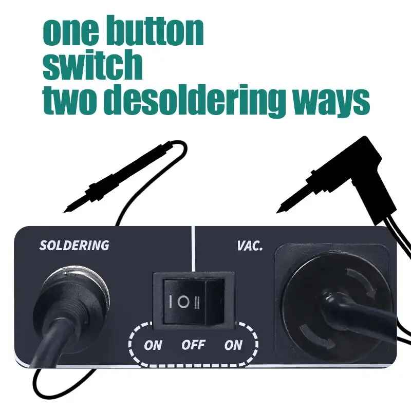 LCD Soldering Iron Desoldering 2in1 Station – view 6